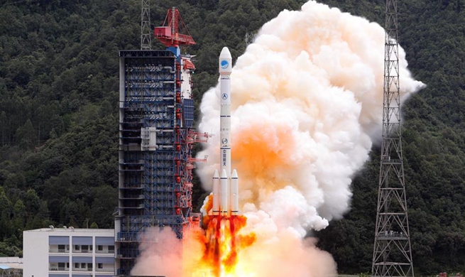 China launches twin BeiDou-3 satellites