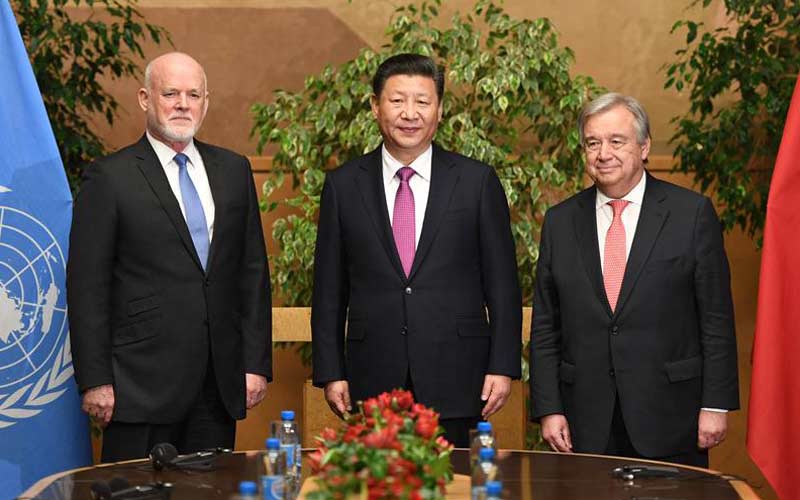 Xi urges UN to play central role in global governance