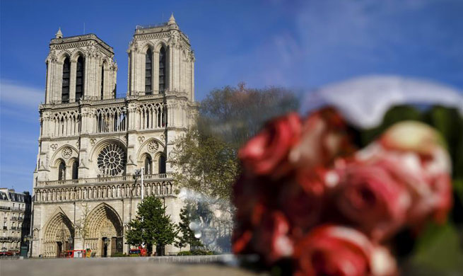 France to launch int'l competition to rebuild Notre Dame fire-ravaged spire