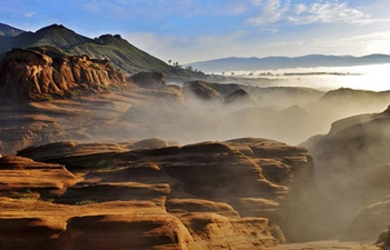 In pics: Longzhou Danxia landform in NW China