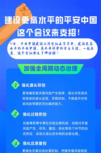 建设更高水平的平安中国 这个会议来支招！